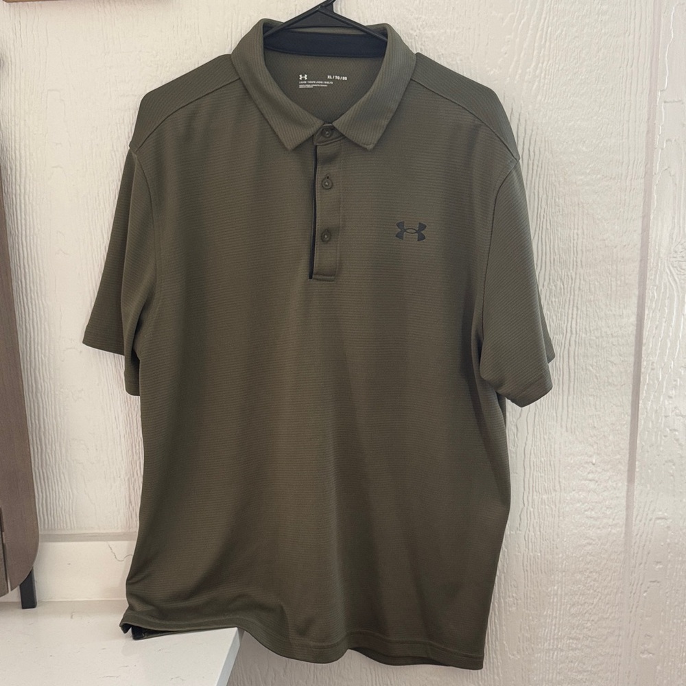 Under Armour Green Polo